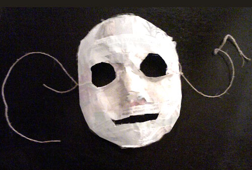 papier mache mask. How to make a Papier-Mache?